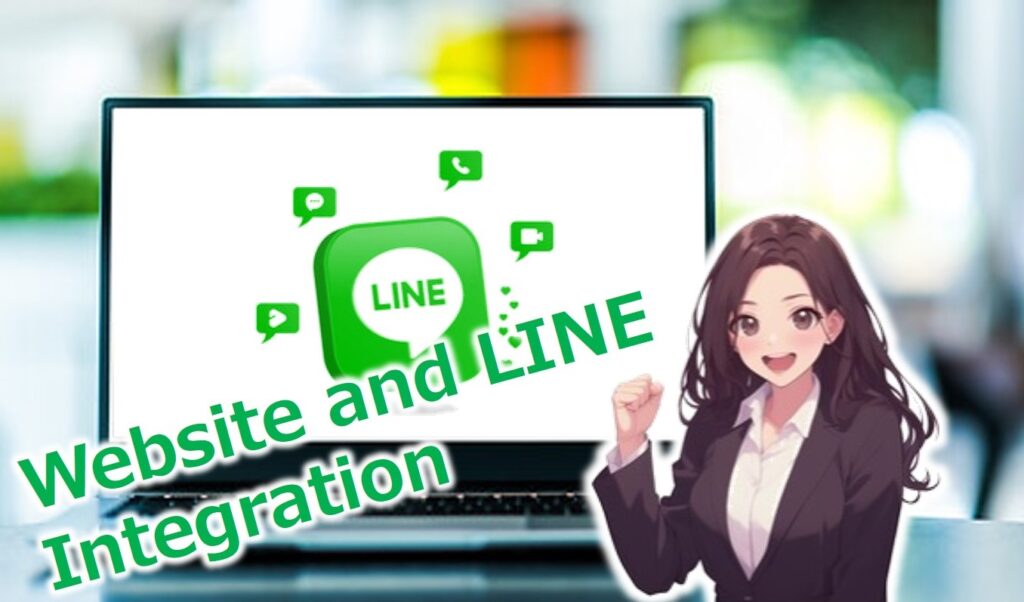 ホームページとLINEの連携