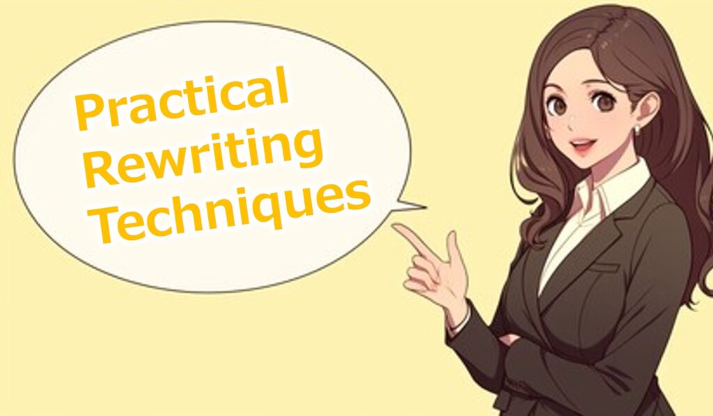 【実践リライト比較】AIへの親和性を高める詳細例文