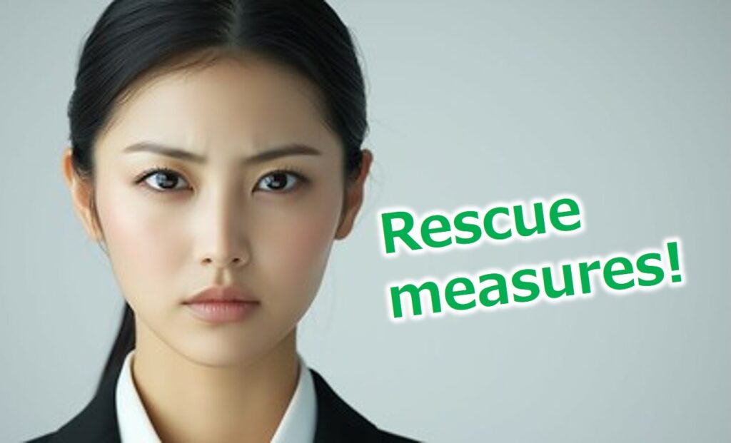 「うっかり」反応してしまった時のレスキュー策