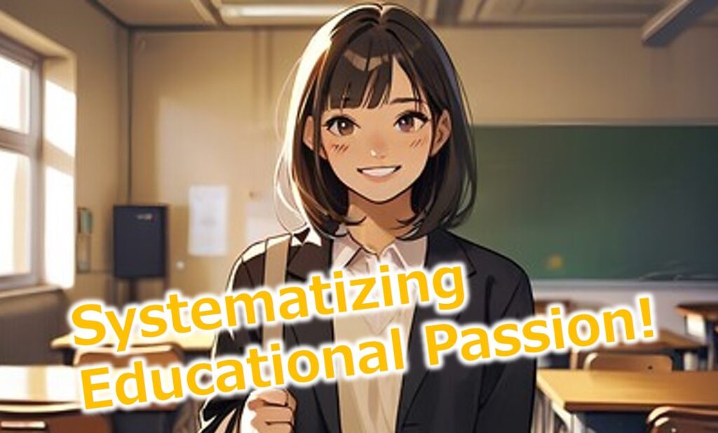 教育者としての情熱を「仕組み」に乗せる
